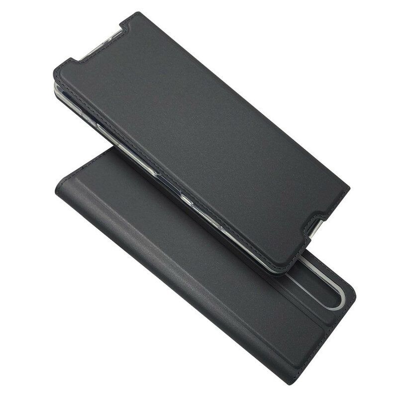 Folio-fodral För Sony Xperia 1 II Läderfodral Magnetiskt Lås