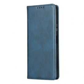 Folio-fodral För Sony Xperia 10 II Läderfodral Elegance Split Läder