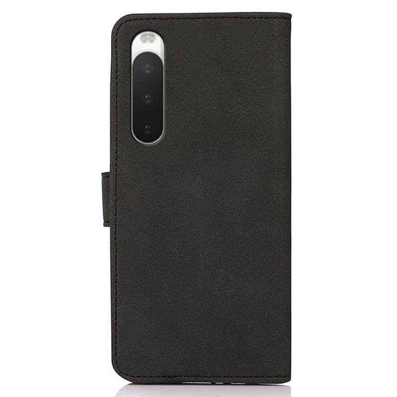 Folio-fodral För Sony Xperia 10 IV Khazneh Klassisk Stil