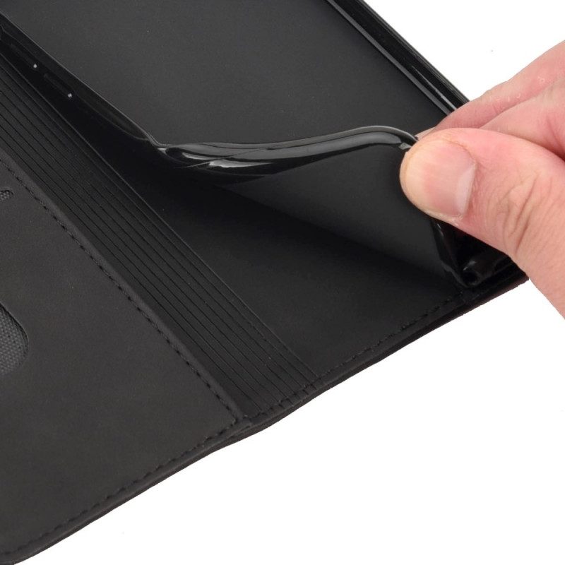 Folio-fodral För Sony Xperia 10 IV Läderfodral Tvåfärgad