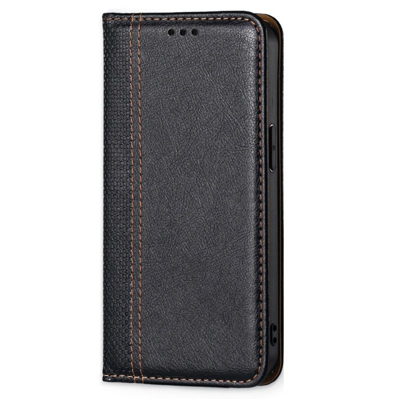 Folio-fodral För Sony Xperia 10 IV Läderfodral Vintage Konstläder
