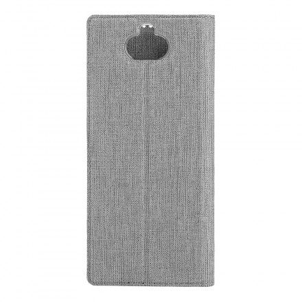 Folio-fodral För Sony Xperia 10 Läderfodral Texturerad