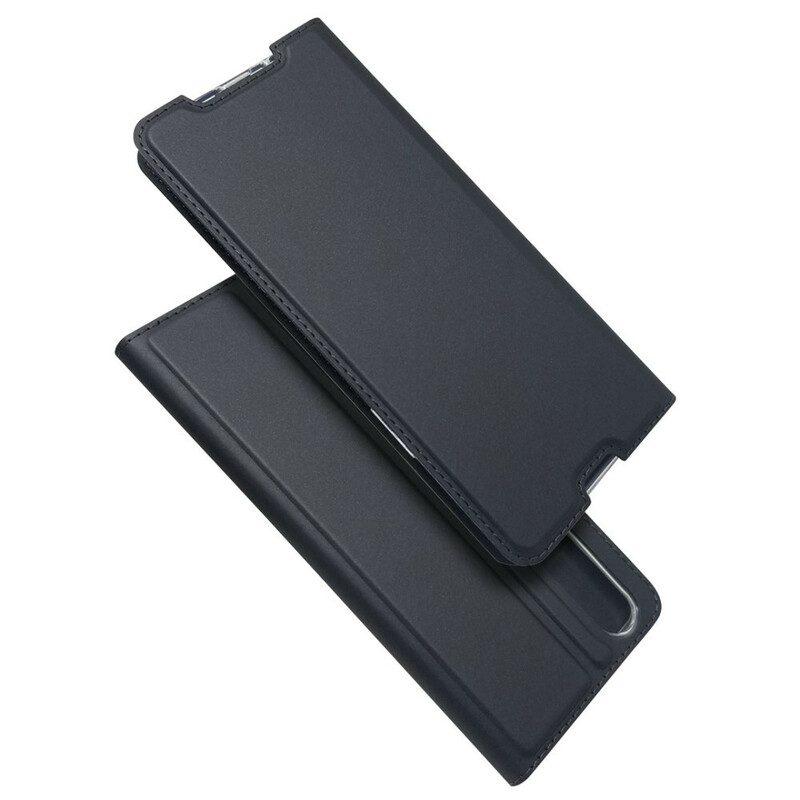 Folio-fodral För Sony Xperia 5 II Läderfodral Magnetiskt Lås