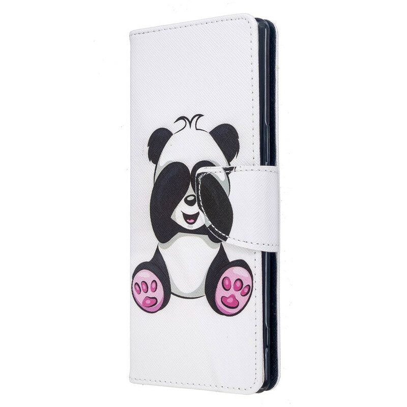 Folio-fodral För Sony Xperia 5 Panda Kul