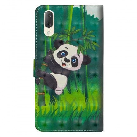 Folio-fodral För Sony Xperia L3 Panda Och Bambu