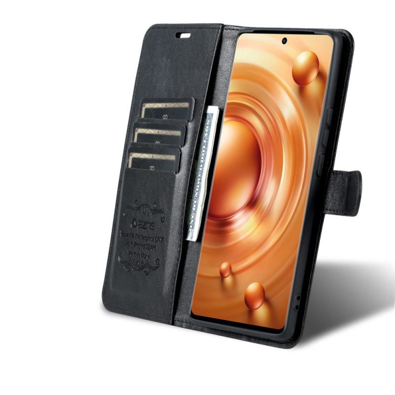 Folio-fodral För Vivo X80 Pro Azns Konstläder