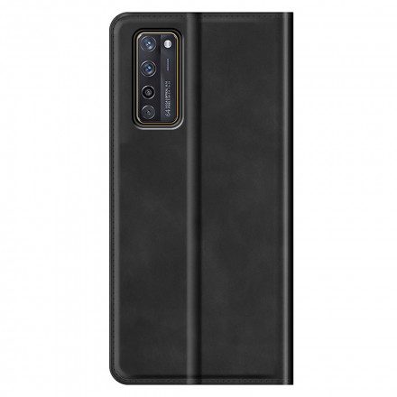 Folio-fodral För ZTE Axon 20 4G / 5G Läderfodral Skin-touch