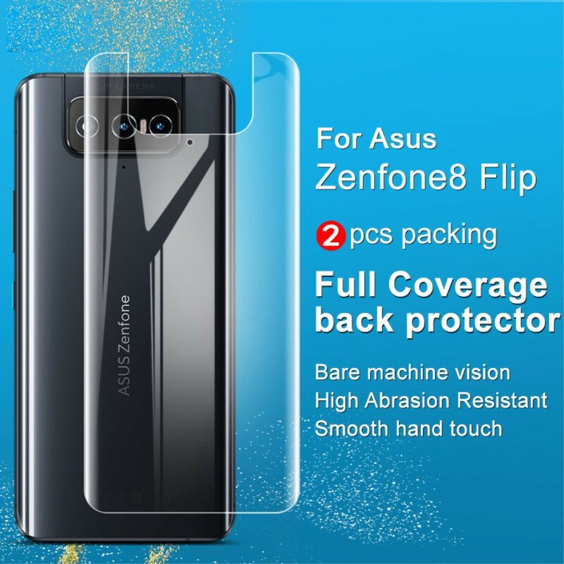 Imak Hydrogelskydd För Baksidan Av Azus Zenfone 8 Flip