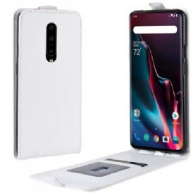 Läderfodral För OnePlus 7 Pro Folio-fodral Vikbar