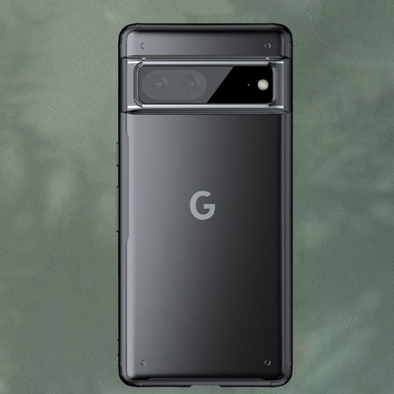 Mobilskal För Google Pixel 7 Genomskinliga Färgade Kanter