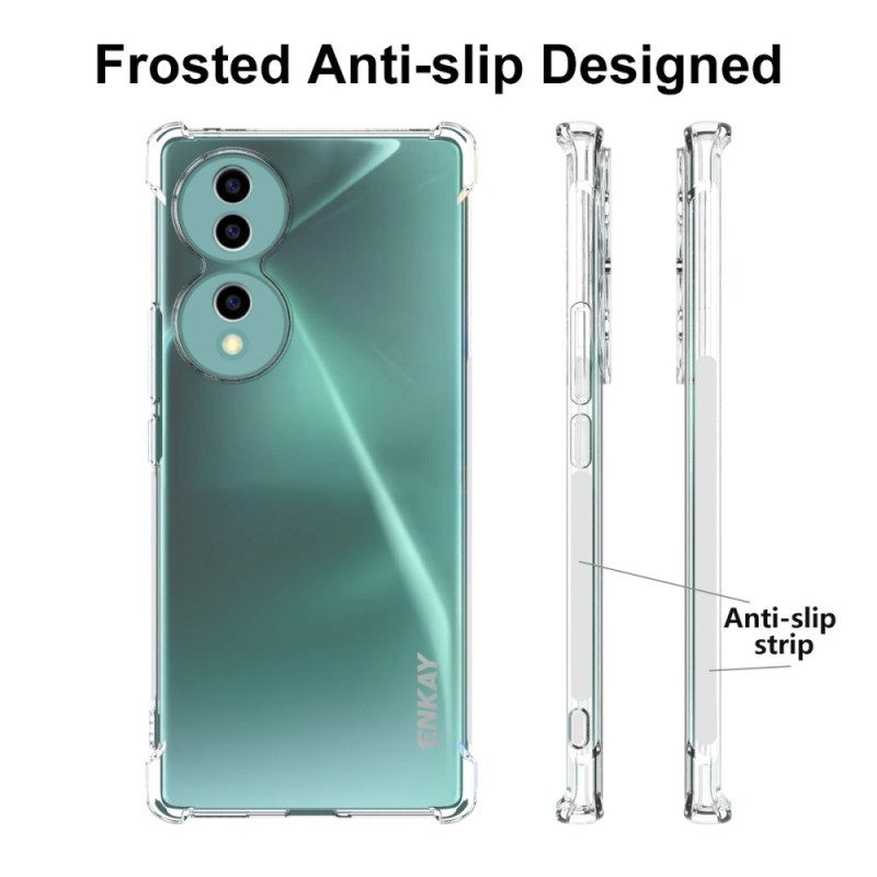 Mobilskal För Honor 70 Transparent Enkay