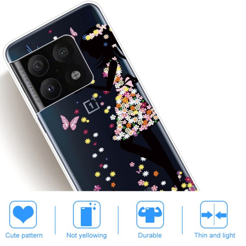 Mobilskal För OnePlus 10 Pro 5G Blomstertjej