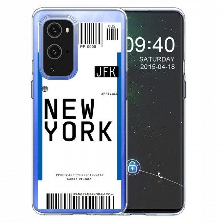 Mobilskal För OnePlus 9 Pro Boardingkort Till New York
