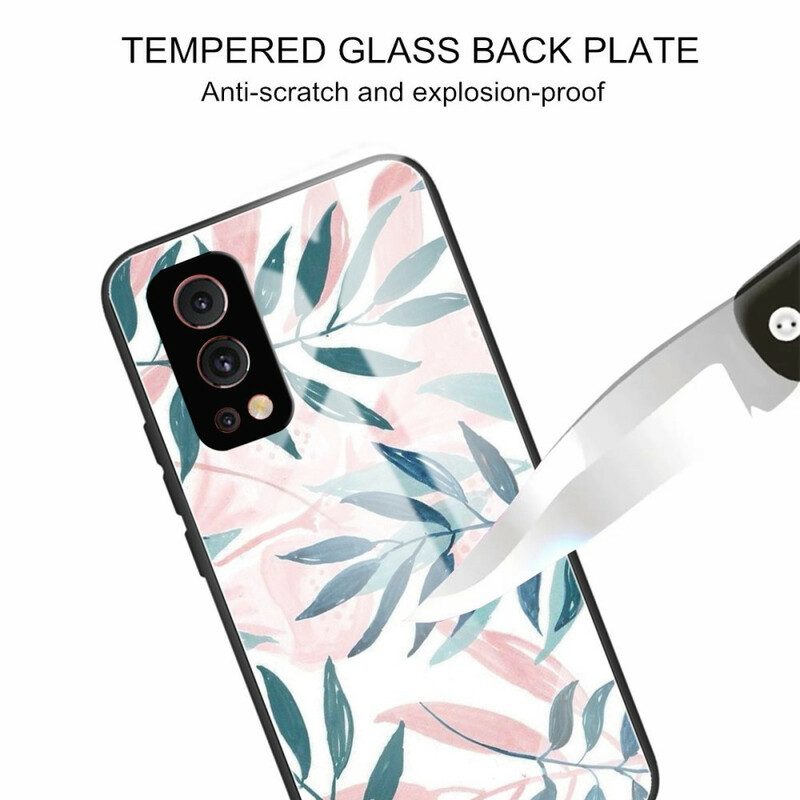 Mobilskal För OnePlus Nord 2 5G Grönsakshärdat Glas