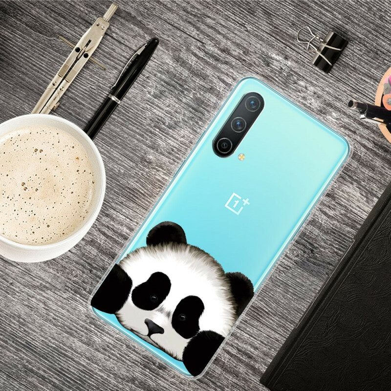 Mobilskal För OnePlus Nord CE 5G Transparent Panda