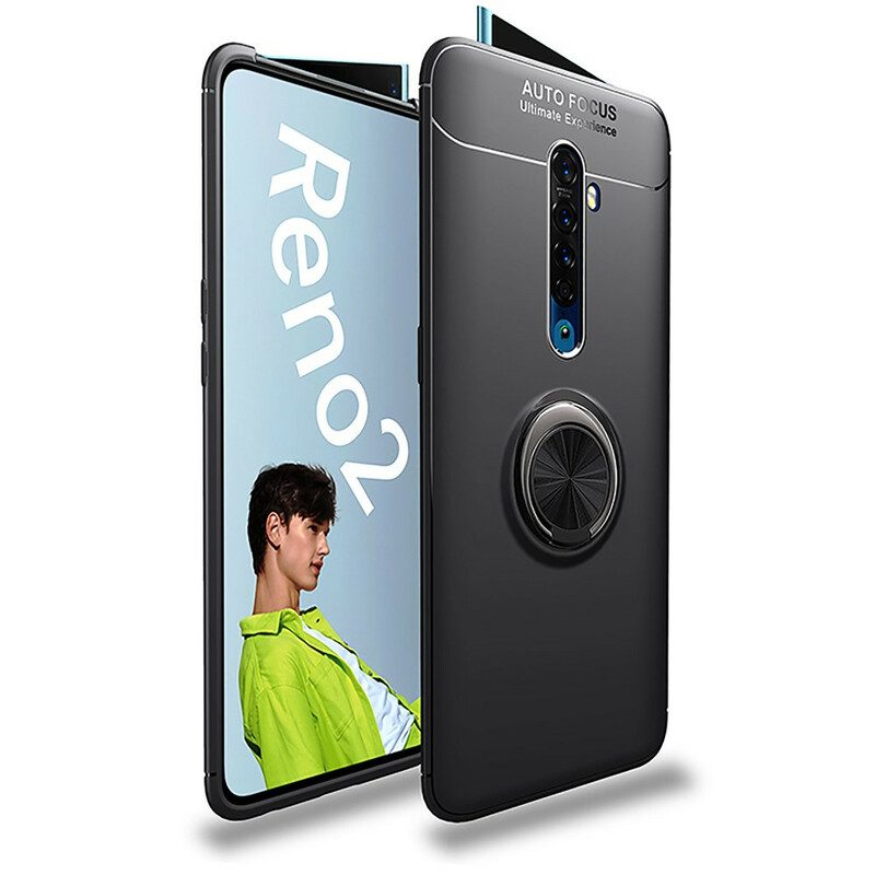 Mobilskal För Oppo Reno 2 Roterande Ring