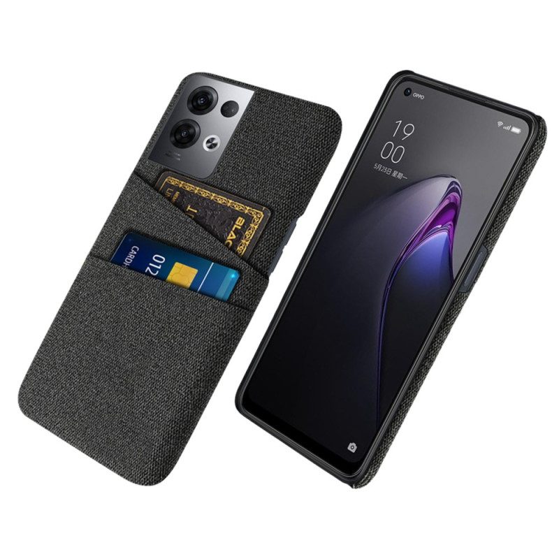 Mobilskal För Oppo Reno 8 Pro Korthållarduk