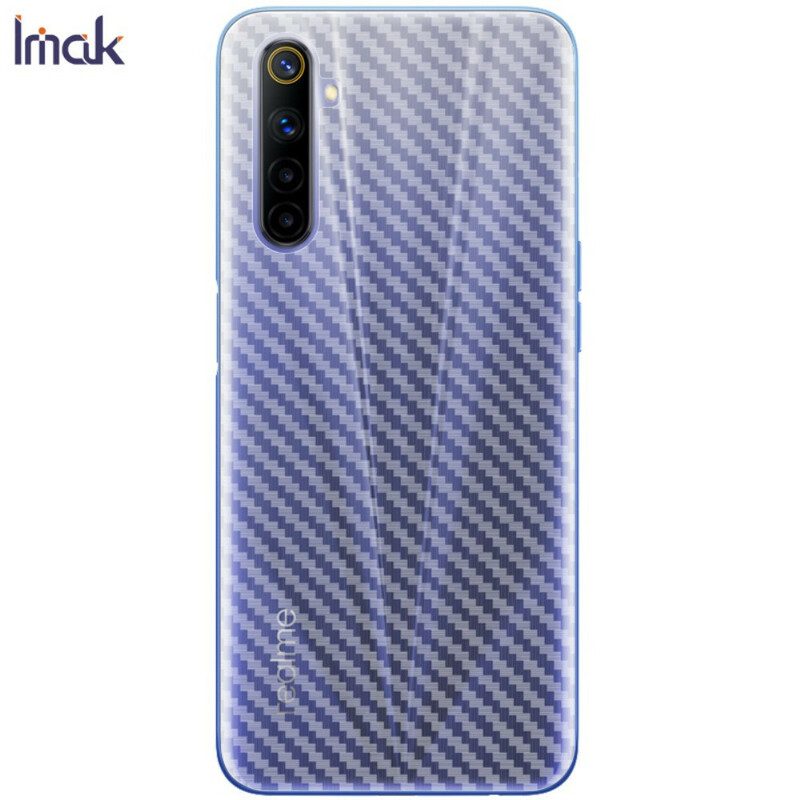 Ryggskyddsfilm För Realme 6 Style Carbon Imak