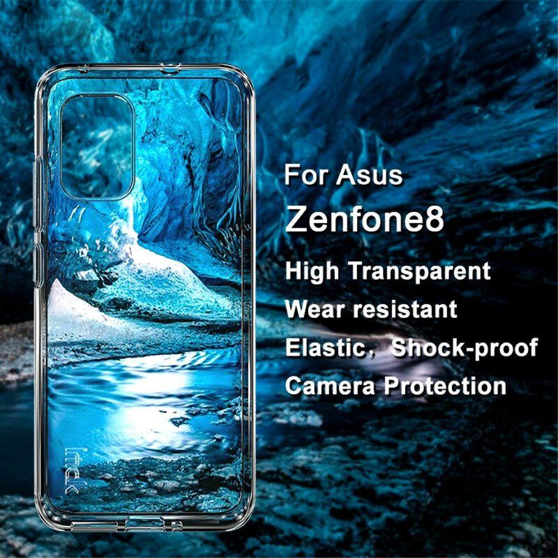 Skal För Asus Zenfone 8 Imak Transparent