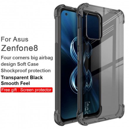 Skal För Asus Zenfone 8 Transparent Silky Imak