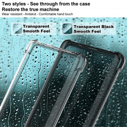 Skal För Asus Zenfone 8 Transparent Silky Imak