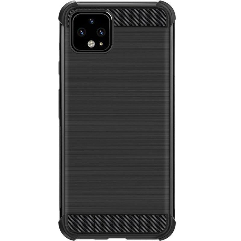 Skal För Google Pixel 4 XL Imak Borstad Kolfiber