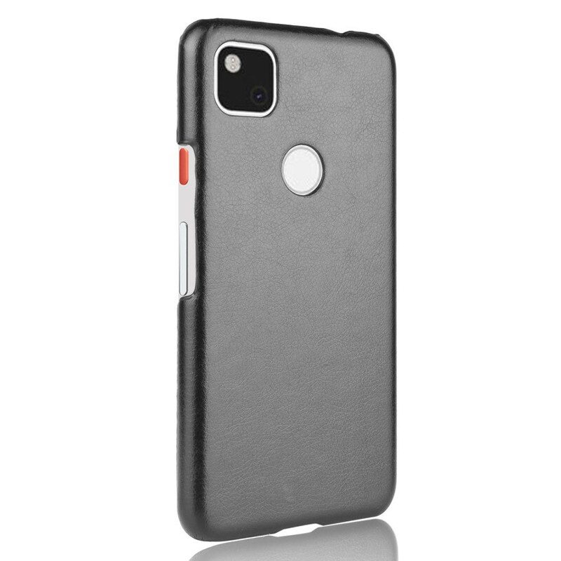 Skal För Google Pixel 4a Performance Litchi Lädereffekt