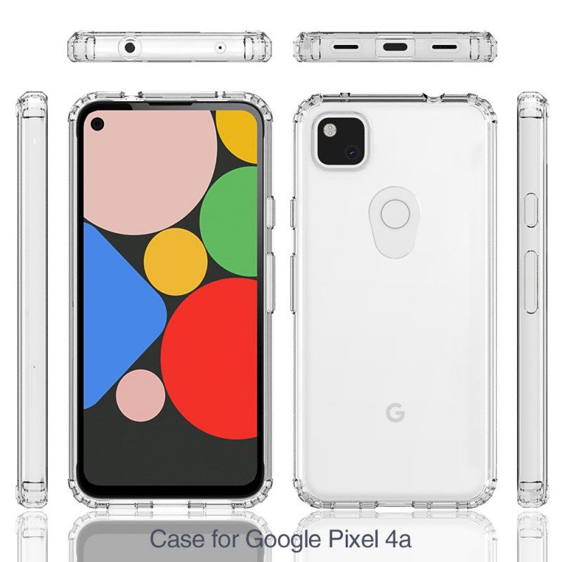 Skal För Google Pixel 4a Transparent Och Akryl