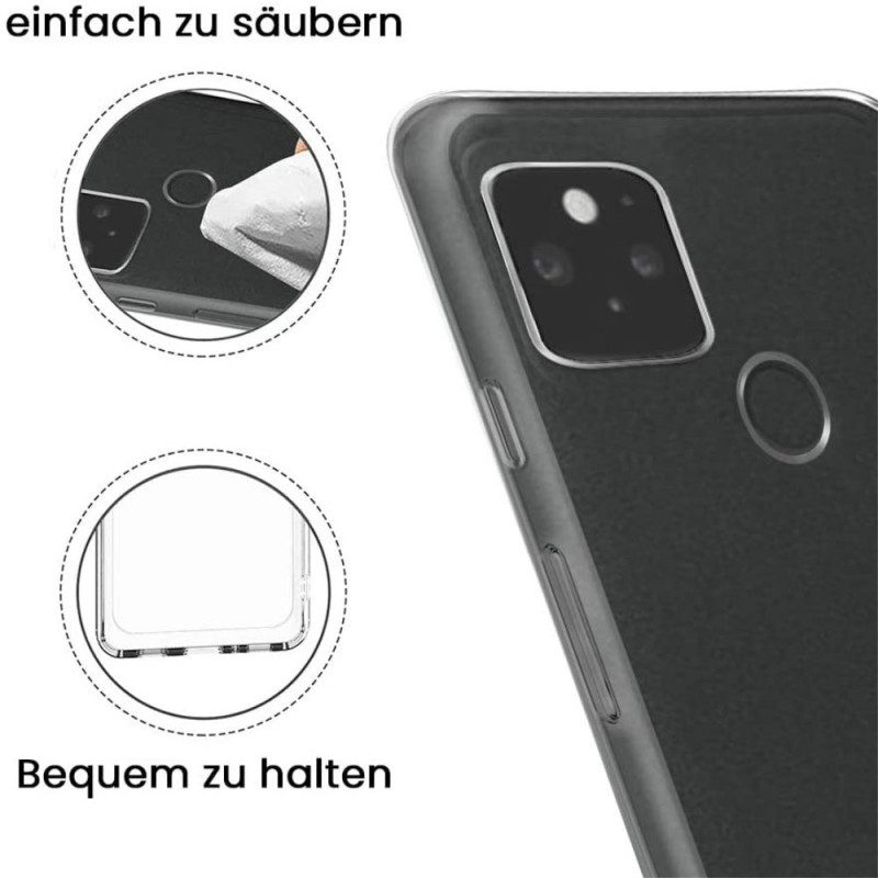 Skal För Google Pixel 5 Transparent Crystal Clear