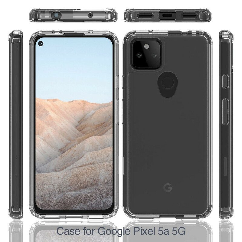 Skal För Google Pixel 5A Transparent Crystal Clear