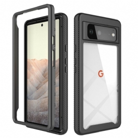 Skal För Google Pixel 6 Hybrid Fasade Kanter