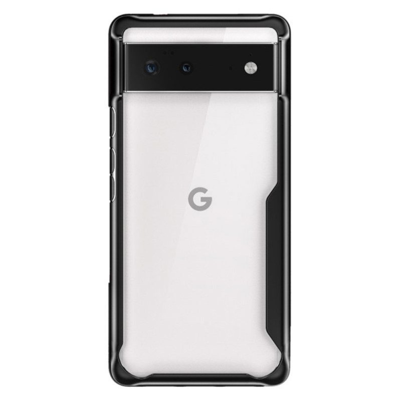 Skal För Google Pixel 6 Hybrid Med Fasad Kant