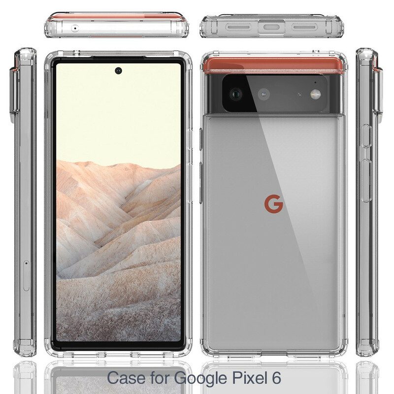 Skal För Google Pixel 6 Transparent