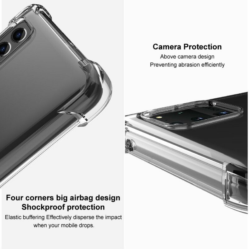 Skal För Google Pixel 6 Transparent Med Imak-skärmfilm