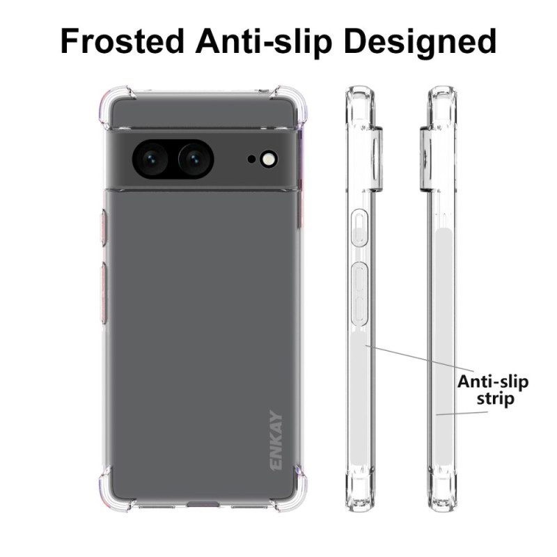 Skal För Google Pixel 7 Transparent Enkay