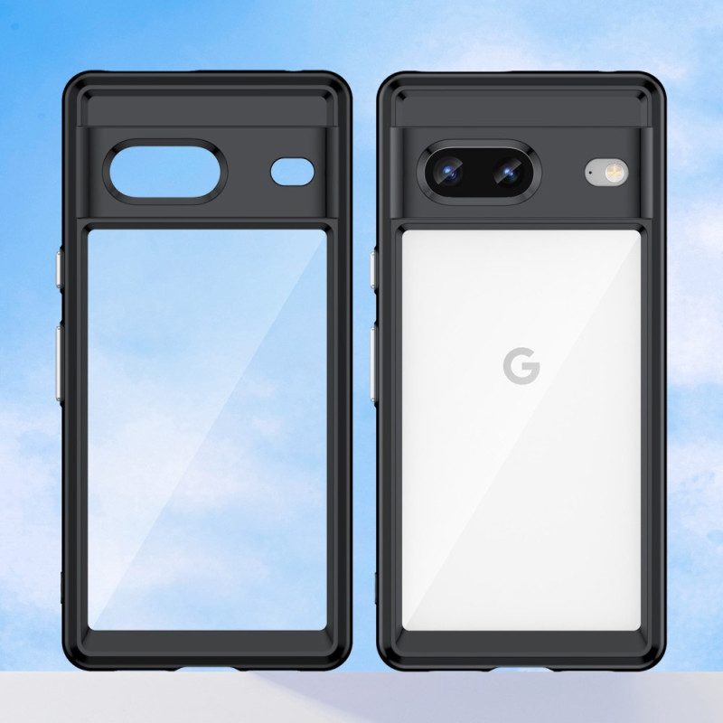 Skal För Google Pixel 7 Transparent Hybrid