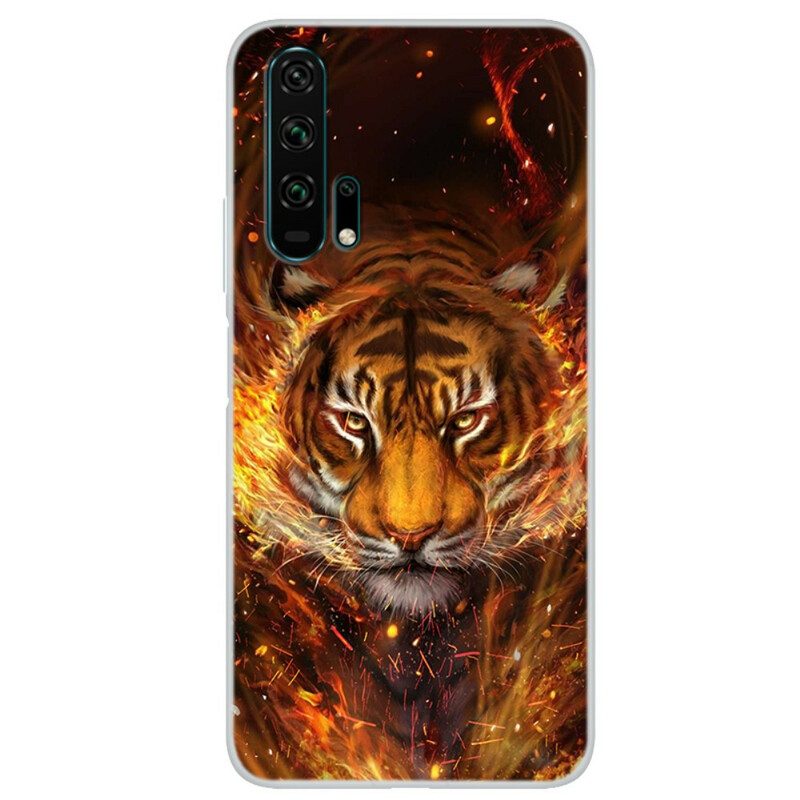 Skal För Honor 20 Pro Eld Tiger