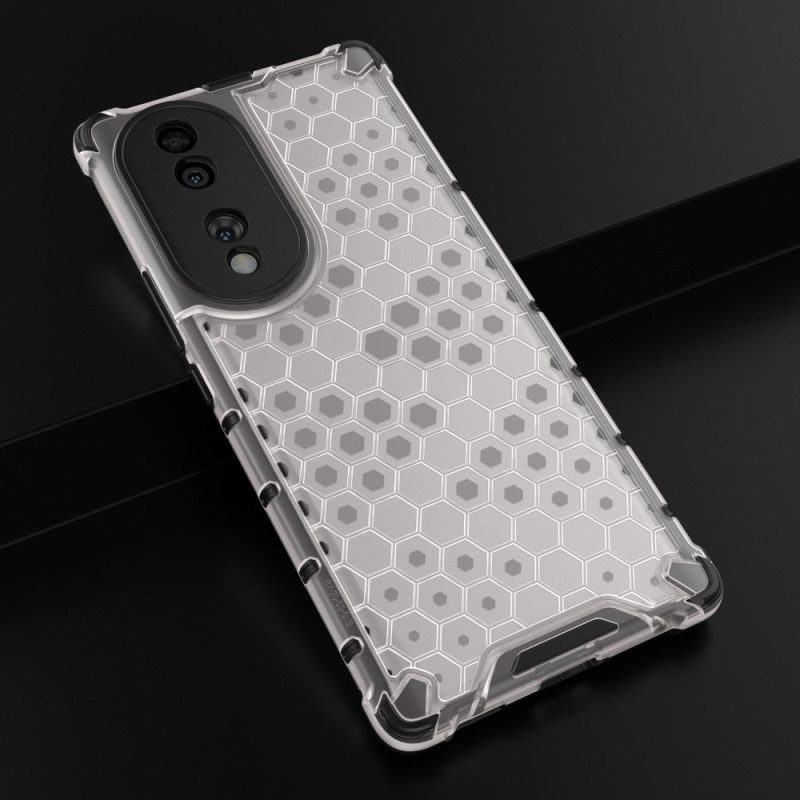 Skal För Honor 70 Honeycomb Style