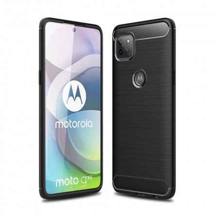 Skal För Moto G 5G Borstad Kolfiber