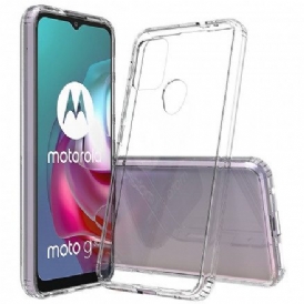 Skal För Moto G10 / G30 Transparenta Förstärkta Hörn