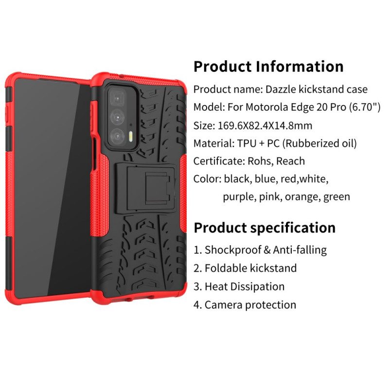 Skal För Motorola Edge 20 Pro Ultra Resistant Premium