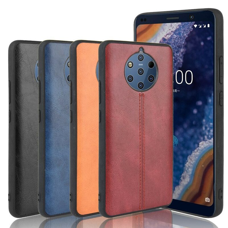 Skal För Nokia 9 PureView Sömlädereffekt