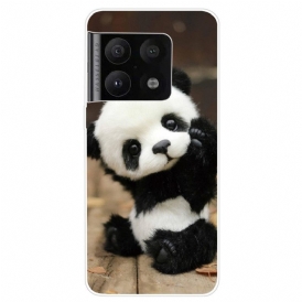 Skal För OnePlus 10 Pro 5G Flexibel Panda