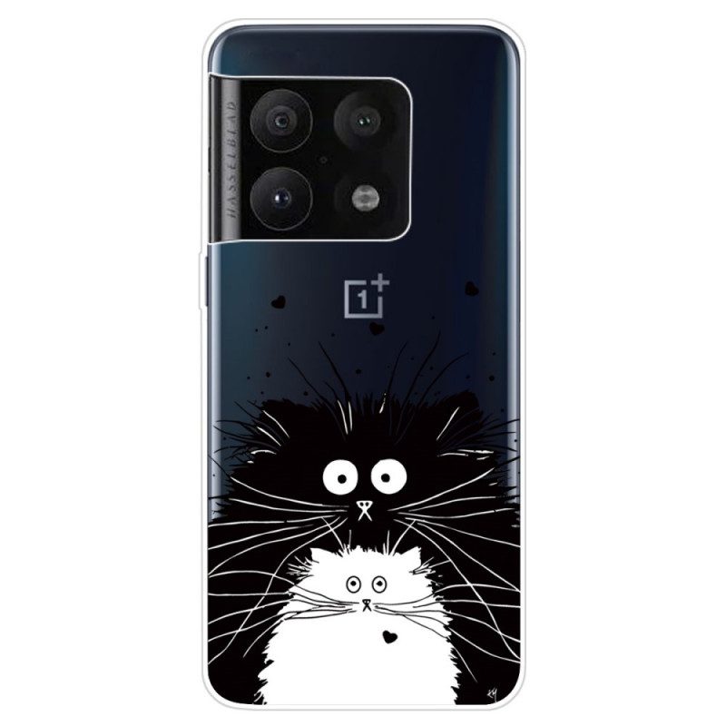 Skal För OnePlus 10 Pro 5G Förvånade Katter