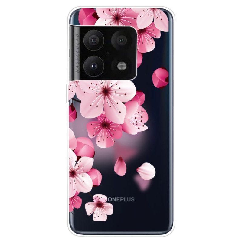 Skal För OnePlus 10 Pro 5G Ren Rosa Blomma