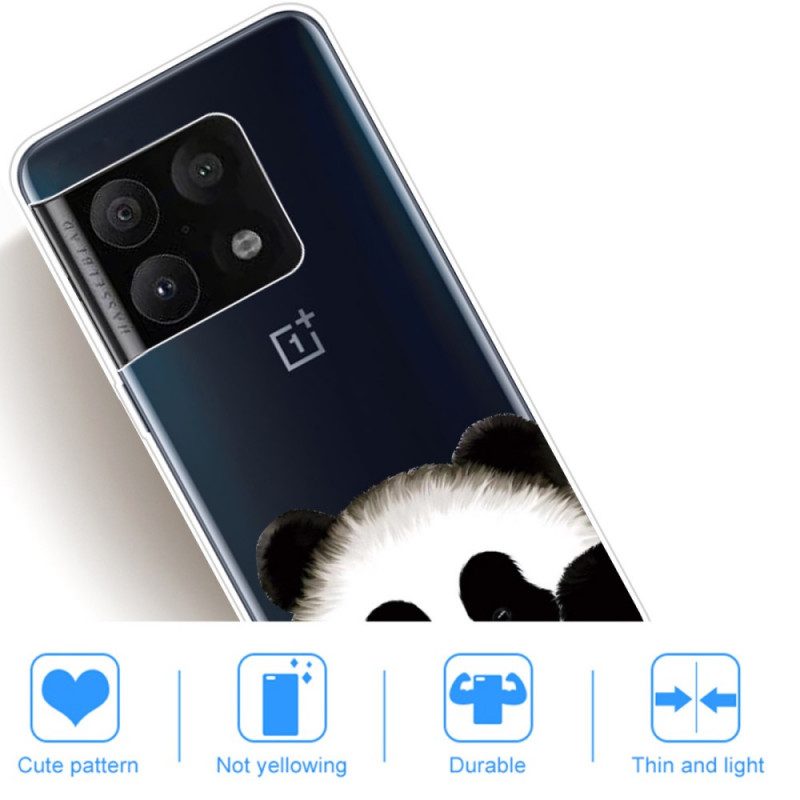 Skal För OnePlus 10 Pro 5G Transparent Panda