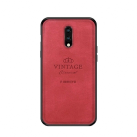 Skal För OnePlus 7 Äderlig Vintage Pinwuyo