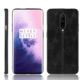 Skal För OnePlus 7 Pro Sömlädereffekt