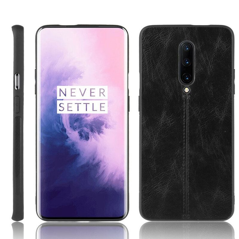 Skal För OnePlus 7 Pro Sömlädereffekt