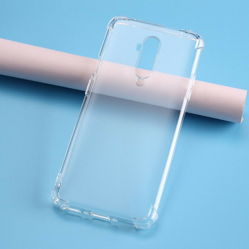 Skal För OnePlus 7T Pro Transparenta Förstärkta Hörn